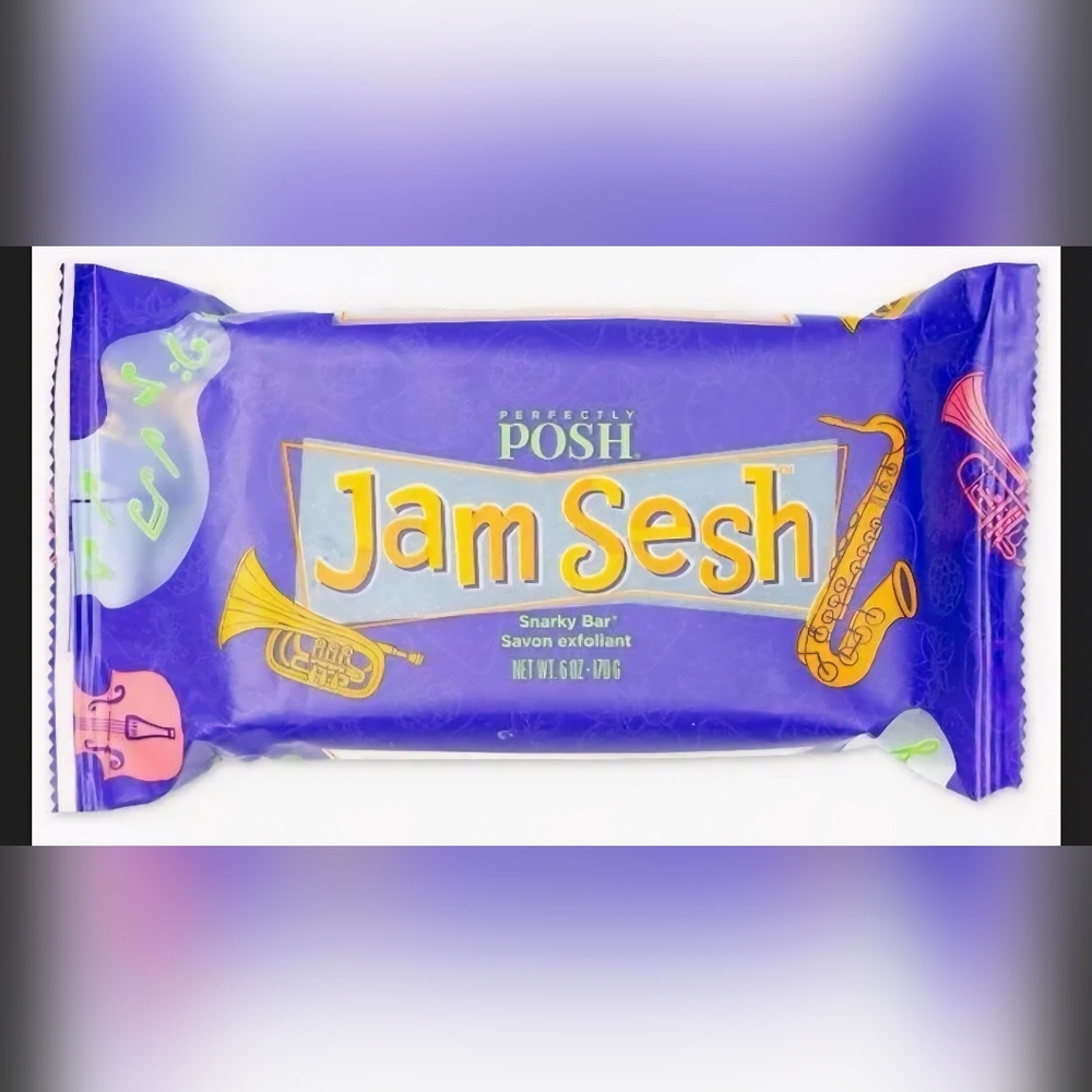 Perfectly Posh Jam Sesh Soap Bar - Purple Lot Of 7 Bars